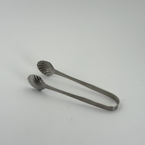 Pinzas para Postre con Acabado Plateado, Pinzas Grandes para Hielo, Pinzas para Alimentos, Pinzas de Acero Inoxidable, Utensilios de Cocina - Product Image 1