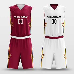 Vêtements de basket-ball sublimés Maillots de basket-ball Vêtements d'entraînement de sport en gros pour les saisons d'été et d'hiver - Product Image 6