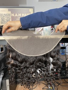 ผมมนุษย์ทอเป็นลอนคลื่นธรรมชาติแบบเวียดนามสุดหรูพร้อมส่งช่อช่อผมแท้สีดำเรมี่ - Product Image 4