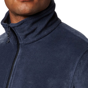 Veste pour homme à prix avantageux, manches longues, service OEM, prix de gros, col montant avec fermeture éclair et poche avant, logo personnalisé - Product Image 3