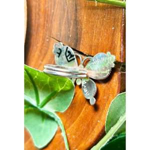 Zuni Handmade <b>Boho</b> Style Men's <b>Ring</b> Multi-Color Natural Stone Sterling <b>Silver</b> Turquoise Main Stone Size 7 Everyday Wear Gemstone - Product Image 4