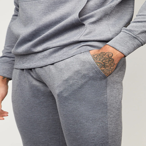 Traje deportivo de diseño personalizado para hombre, sudadera de invierno, chándal con capucha para correr, trotar, maternidad y ropa deportiva ecológica - Product Image 6