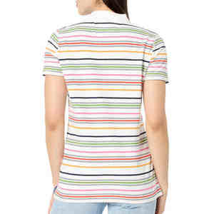 Camiseta Polo de algodón de alta calidad para mujer, personalizable con su propio logotipo, hecha en Pakistán, camisetas Polo de media manga para mujer - Product Image 6