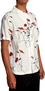 Nueva Camiseta Hawaiana de Verano 2026 para Hombre, Cuello en V, Corte Regular, Informal, Transpirable, Antiarrugas, de Secado Rápido, Tejido de Lona Ecológico - Product Image 2