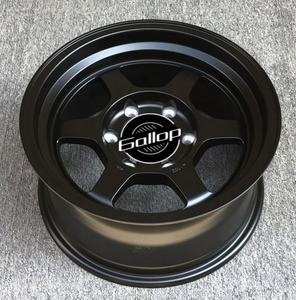 Galop 4WD plat profond 6 rayons 15 <span class=keywords><strong>pouces</strong></span> 16 <span class=keywords><strong>pouces</strong></span> décalés 4x4 <span class=keywords><strong>4x100</strong></span> 4x114.3 6x139.7 0 et roues tout-terrain pour SUV voiture de sport - Product Image 3