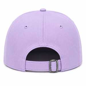 Casquette Snapback Unisexe Personnalisée 5 Panneaux Lavande Unie avec Logo Brodé en Relief 3D, Style Décontracté Sportif et Visière Plate - Product Image 2