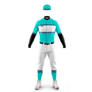 Venta caliente de alta calidad logotipo personalizado impresión peso ligero 2024 equipo deportes desgaste uniforme de béisbol en varios colores - Product Image 6