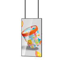 Affichage publicitaire LCD numérique pour vitrine avant, compatible Android et Windows, lisible en plein soleil, 3000 nits