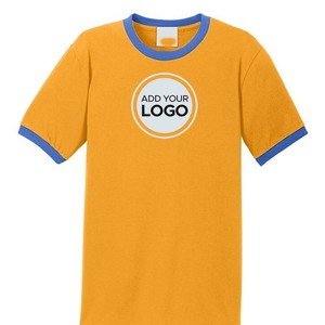 Camisetas ligeras de algodón para hombre, cuello redondo, ajuste Regular, Bella Canvas Ringer, camisetas con logotipo personalizado, camiseta Unisex - Product Image 6