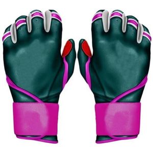 ถุงมือตีหนังสำหรับเล่นซอฟต์บอลเบสบอลข้อมือสั้นบุนวมระบายอากาศได้ตามต้องการ - Product Image 5