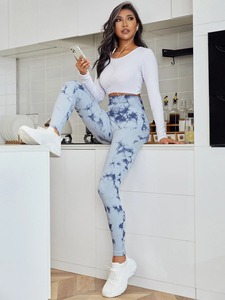 New Design Summer Wear Women <b>Leggings</b> Fitness Gym Wear Clothing Women <b>Leggings</b> at Wholesale Price - Product Image 2