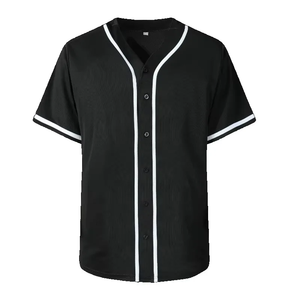 Uniforme de baseball imprimé 100 % polyester, séchage rapide, respirant, couleurs personnalisées, approvisionnement direct usine, commandes en gros, acheteurs exportateurs - Product Image 6