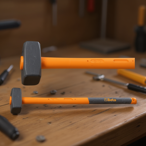 Pair of Fiberglass-Handled <b>Hammers</b> for Various Hammering Applications - Product Image 3