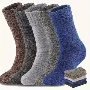 2025 Summer Standard Breathable Eco-Friendly Crew <b>Warm</b> <b>Socks</b> <b>Men</b> and Women Keep <b>Warm</b> Casual Spandex/Cotton <b>Socks</b> Gifts - Product Image 1