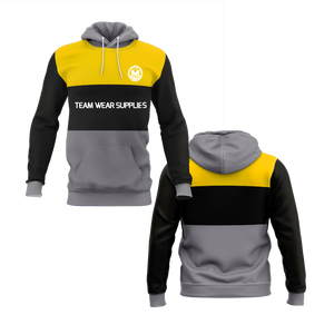 Sudadera con capucha extragrande unisex personalizada para hombre y mujer, sudadera con capucha para entrenamiento de rendimiento juvenil - Product Image 5