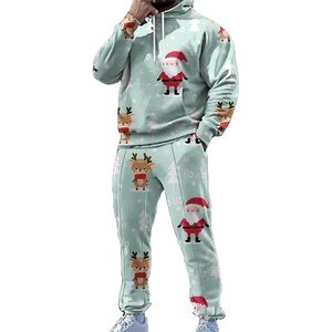 Conjunto Deportivo de Dos Piezas para Hombre, Sudadera con Capucha y Pantalones Deportivos Estampados, Novedad de 2026, Venta al por Mayor - Product Image 6