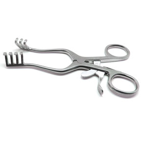 Kit chirurgical rétracteur orbital KENNERDELL MAROON de haute qualité, réutilisable, en acier inoxydable de qualité médicale, instruments certifiés CE - Product Image 2