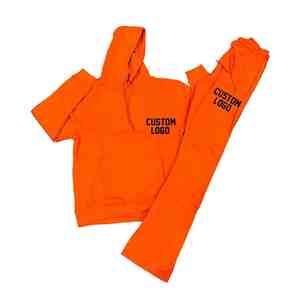 Meilleurs fabricants de vêtements personnalisés Vintage lavage à l'acide soleil fané bouffée imprimé coton Jogging survêtement hiver ensemble adultes - Product Image 6