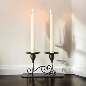 Personnalité Creative Fer Bougeoir Sculpture En Métal Tea Light Petits Ornements Creative Vintage Chandelier Titulaire Disponible - Product Image 4