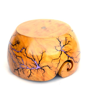 Organizador de Hilo de Madera Portátil, Ecológico y Hecho a Mano, para Tejer y Hacer Ganchillo, Mantiene el Hilo Sin Enredos, Accesorio de Costura Suave - Product Image 4