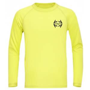 Rashguard de compression 2026 respirant, surdimensionné, imprimé par sublimation personnalisée, pour homme, en spandex/polyester, manches longues, col rond, séchage rapide - Product Image 6