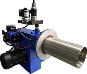 Brûleur à gaz industriel Flametech, moteur CC/CA, lames en acier inoxydable, cordon d'alimentation de 20 pieds, souffleur basse pression 220V, fer - Product Image 1