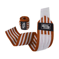Unisexe tailles personnalisées élastique antidérapant pour velcro poignets meilleure qualité Fitness musculation haltérophilie soutien Logo pour