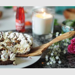 ชุดอุปกรณ์ครัวไม้ดีไซน์หรูหราใหม่ สำหรับทำอาหาร ตักข้าว ใช้ในร้านอาหาร ครัวบ้าน บนโต๊ะอาหาร ผลิตในอินเดีย - Product Image 3