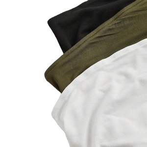 Camiseta sin mangas sin tirantes Sexy de verano para mujer, ropa interior femenina de talla grande, tela de punto transpirable de longitud corta con logotipo frontal - Product Image 2