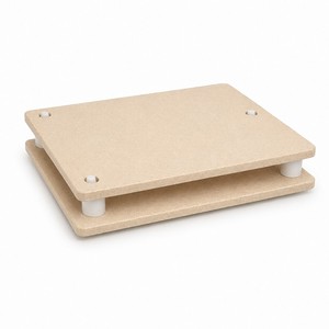 Ensemble de meubles de <span class=keywords><strong>four</strong></span> en mullite, plaque de <span class=keywords><strong>four</strong></span> à deux niveaux avec poteaux de support, réfractaire haute température pour la cuisson des céramiques - Product Image 2