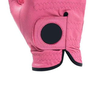 Gants de golf en cuir véritable de qualité supérieure unisexe pour adultes 100% Gants de golf antidérapants pour hommes, avec logo durable et plusieurs couleurs au choix Sports - Product Image 5
