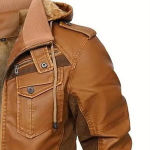 Vestes en cuir véritable de haute qualité: une durabilité classique de la mode - Product Image 1