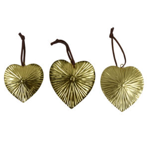ของแขวนรูปหัวใจโบราณสีทองของตกแต่งคริสต์มาสของตกแต่งที่ดีที่สุดปาร์ตี้ที่บ้านและโรงแรม - Product Image 6