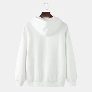 Vente en gros de sweat-shirt à capuche en coton de haute qualité pour hommes personnalisé avec logo imprimé numérique motif solide coupe régulière polaire - Product Image 6