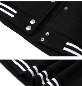 เสื้อแจ็กเก็ตทีมมหาวิทยาลัยมีปกตั้งและผ้าแคนวาสกันน้ำสำหรับผู้ชาย - Product Image 3