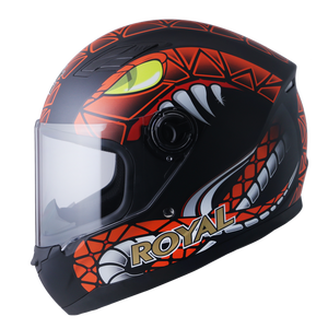 Casco de Motocicleta Integral de Diseño Vintage, Marca ROYAL M136, de Alta Calidad, con Visera Única de ABS, Fabricado en Vietnam - Product Image 6