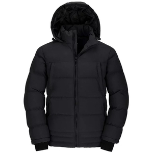 Veste polaire nouveau style à la mode pour hommes prix de gros veste d'hiver manteau col à capuche pour veste pour hommes - Product Image 4