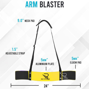 Arm Blaster for Biceps & Triceps <b>Dumbbells</b> & Barbells Curls Muscle Builder Bicep Solator for Big Arms Bodybuilding by RC Fitness - Product Image 6
