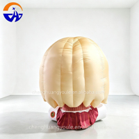 Modèle de figurine gonflable de dessin animé Chenghuang 2026 pour publicité extérieure et activités de fans