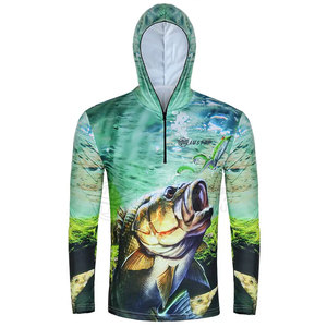 เสื้อฮู้ดดี้กัน UV แบบสั่งทำสำหรับผู้ชาย เสื้อฮู้ดดี้ตกปลาขายดี สไตล์ใหม่สำหรับผู้ชาย - Product Image 1