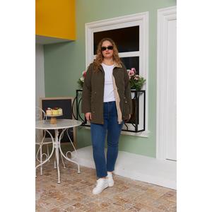 Double-Sided <b>Plus</b> <b>Size</b> <b>Trench</b> <b>Coat</b>, Khaki - Product Image 5