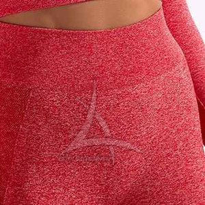 High Quality <b>Women</b> Yoga <b>Legging</b> Solid <b>Pattern</b> Breathable Lightweight Spandex/Polyester High Waist Made in Pakistan Wholesale - Product Image 6