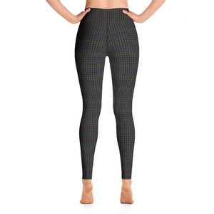 Cómodos pantalones de Yoga de cintura alta para mujer, mallas de tela de punto con estilo para gimnasio y deportes, nueva ropa de Fitness - Product Image 3