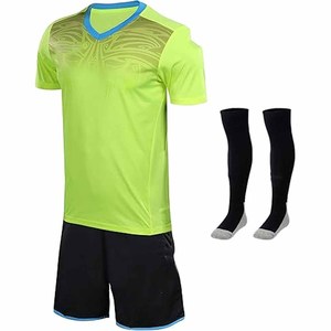 Conjunto Completo de Uniforme de Fútbol Personalizado para Adultos, Incluye Camiseta, Pantalones Cortos y Calcetines - Camiseta de Fútbol Personalizada Subida por Dress Sports - Product Image 1