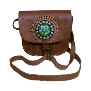 กระเป๋าถือหนังแท้สไตล์โมร็อกโก ดีไซน์ดั้งเดิม ทำมือจากโมร็อกโก สำหรับทุกเพศ ปกนุ่ม ผลิตภัณฑ์แบรนด์เนม - Product Image 1