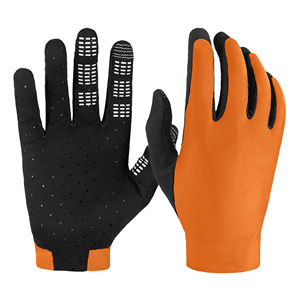 Gants de motocross de qualité supérieure, doux, respirants, anti-boulochage, pour tous les temps, utilisation en plein air, couleur unie, coton et élasthanne - Product Image 2