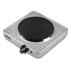 Placa Calefactora Eléctrica Caldone Silver G10121 G3 Ferrari de 1 Zona, 1500W, con Diámetro de 18.5cm, Dimensiones 25x29x6.5cm - Product Image 3