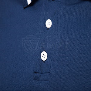 SWIFT FUSION T-shirt 100% coton de qualité supérieure pour hommes avec motif solide anti-boulochage et caractéristiques écologiques personnalisable - Product Image 4