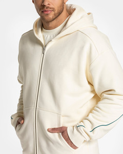 Conjunto de chándales con capucha y cordón de gran tamaño para hombre, Sudadera con capucha y pantalones de chándal con estampado DTG personalizado, ropa deportiva de estilo holgado - Product Image 2