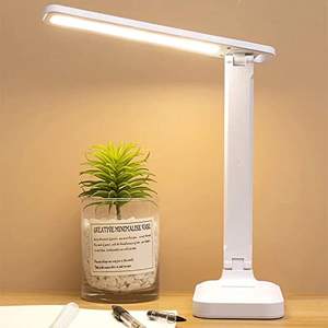 Lampe de bureau à LED WINN 3 températures de lumière 3000K-6500K réglable et tactile pour veilleuse d'étude-Métal (BLANC) - Product Image 3